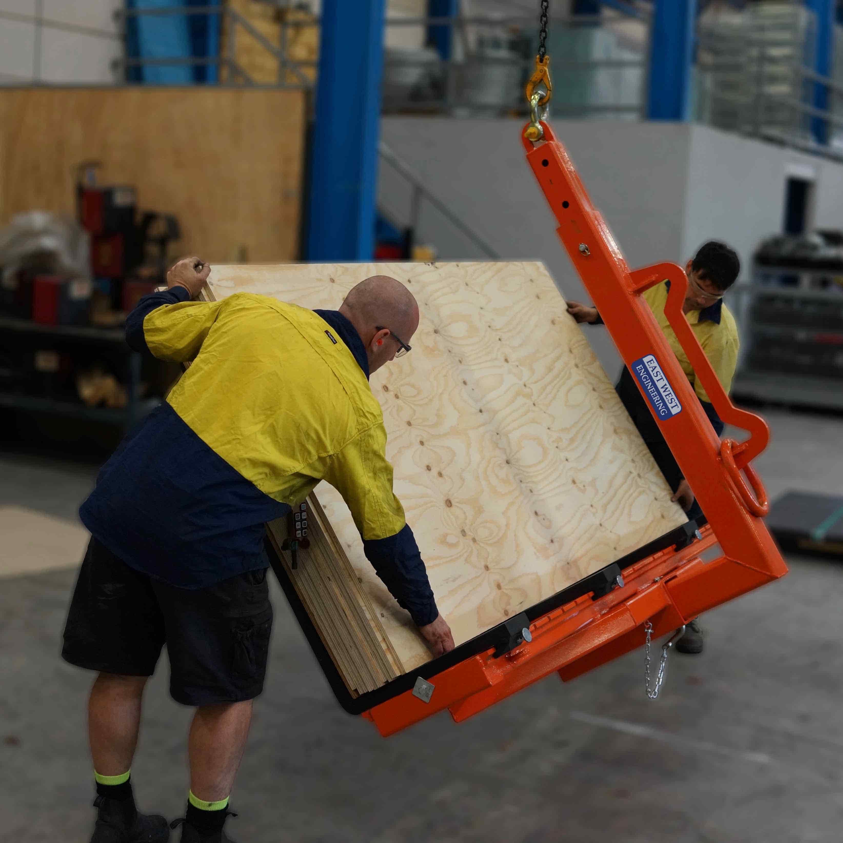 ADJUSTABLE PALLET HOOK MAKES HANDLING WIDE LOADS EASY Industry Update